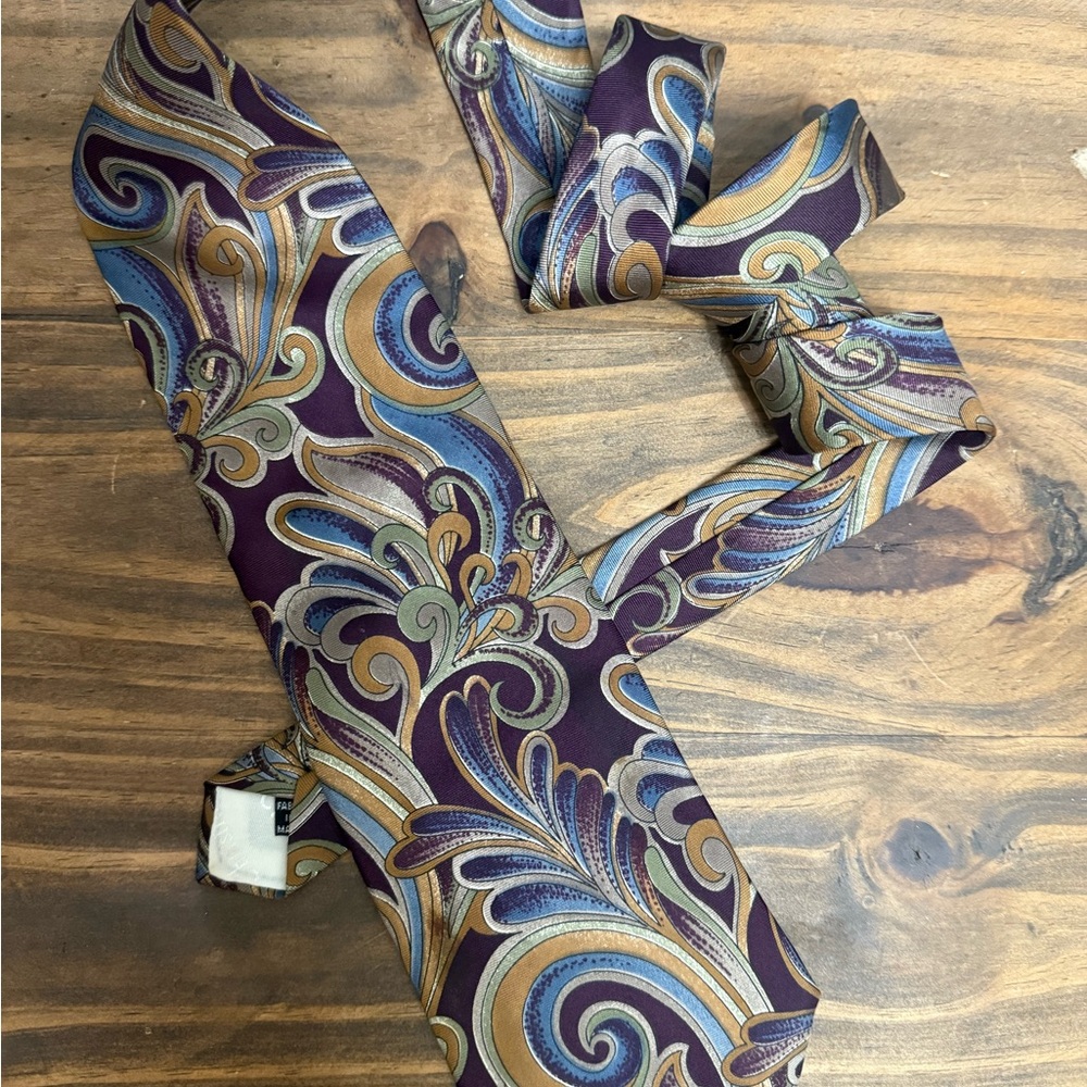 Dior Paisley Silk Tie